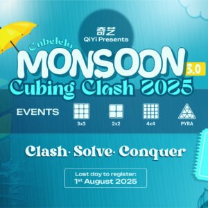 QiYi Presents: Cubelelo Monsoon Cubing Clash 3.0
